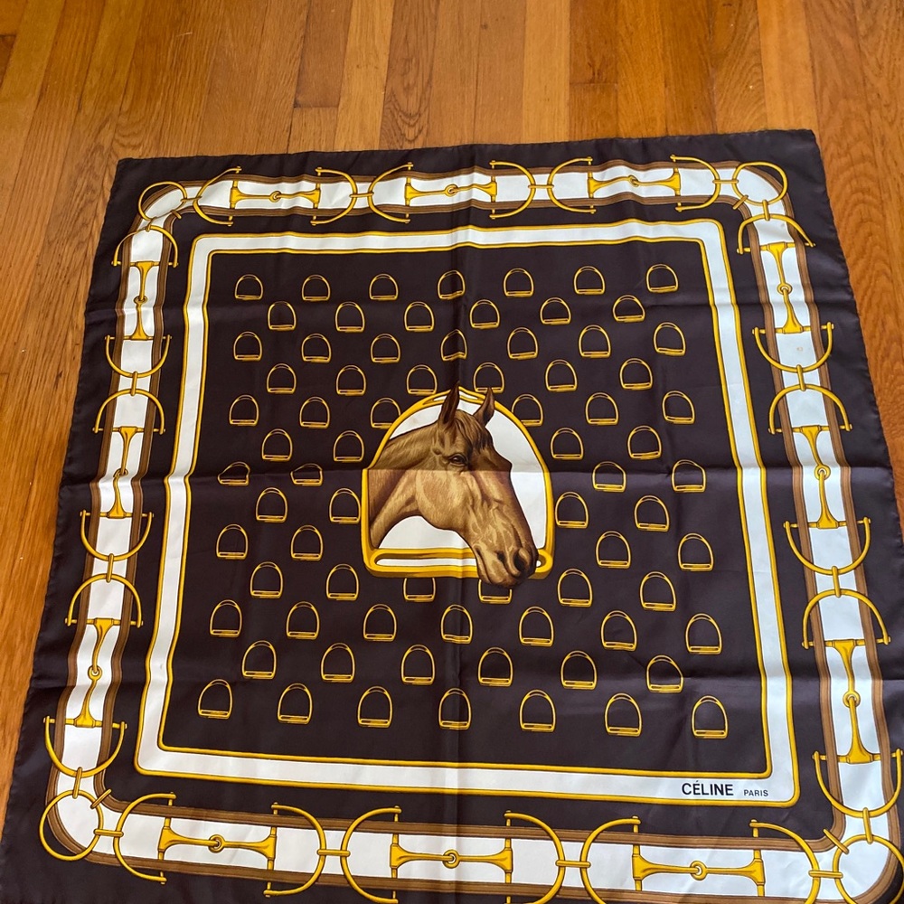Celine vintage scarf